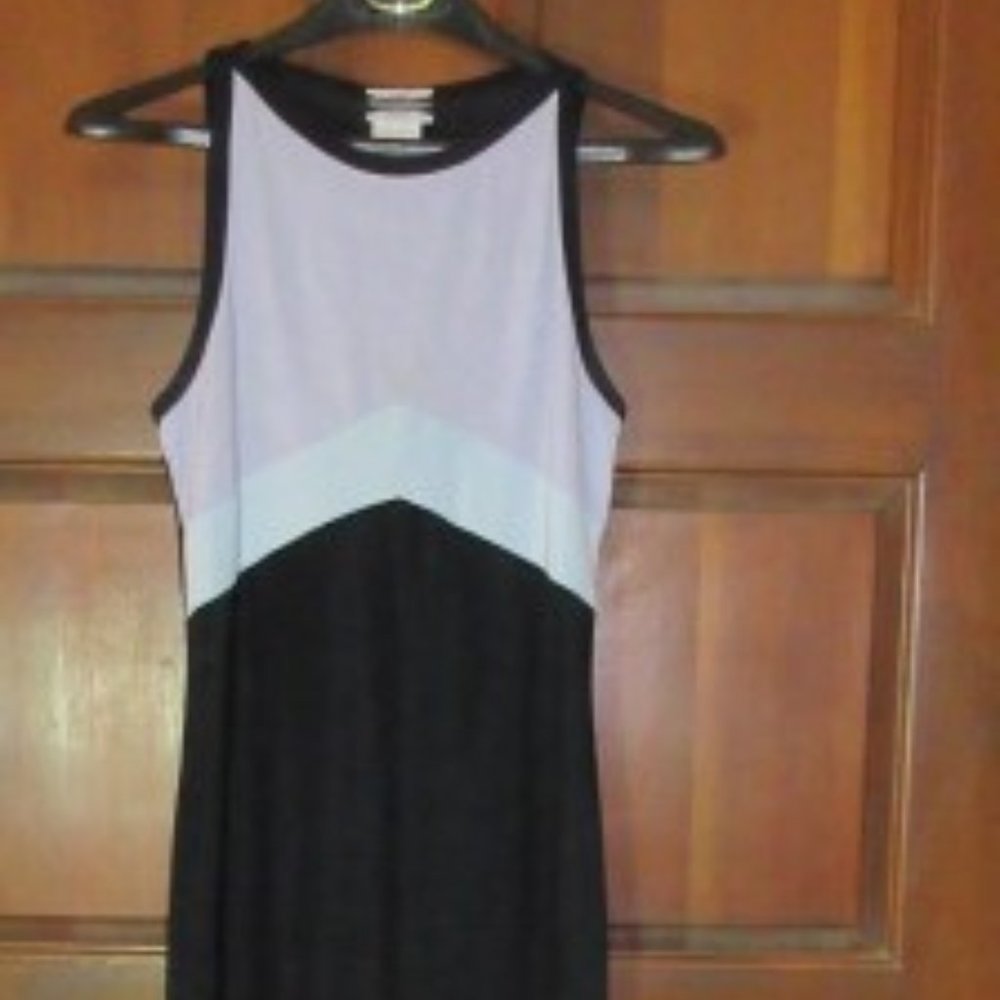 Maxi Long Slim Line Dress by EVOLUTION Medium